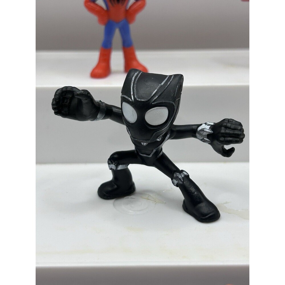 Marvel Spidey & His Amazing Friends Doc Ock Hulk Goblin 2.5'' Figure Lot of 8 - Picture 7 of 12
